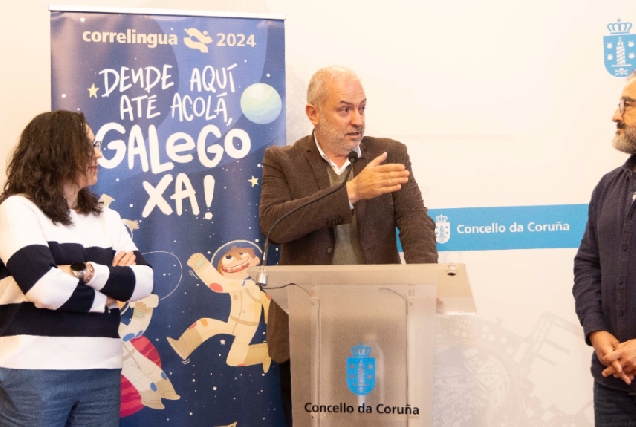 Imaxe da presentación do Correlingua na Coruña