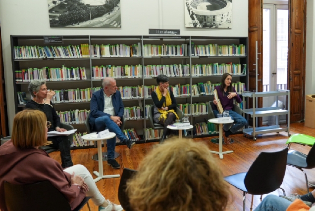 Imaxe do acto central do Día do Libro na Coruña