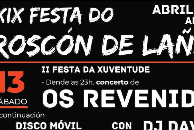 Imaxe do cartel da Festa do Roscón de Lañas