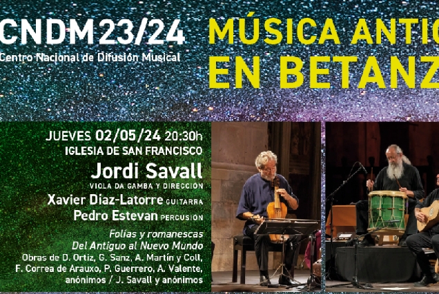 Imaxe do cartel de 'Música antiga en Betanzos_