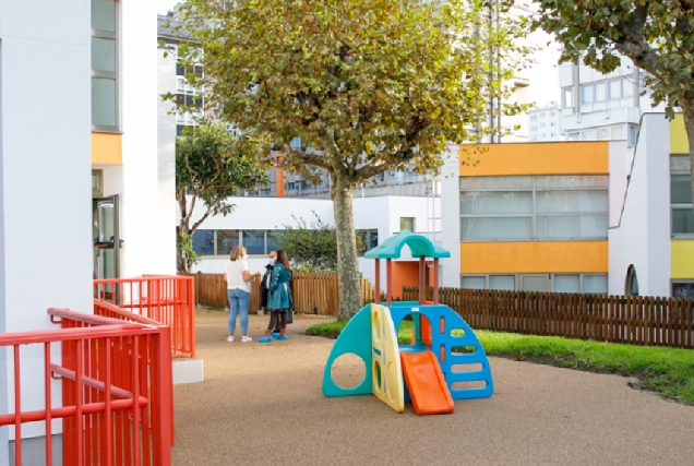 Imaxe dunha escola infantil municipal da Coruña