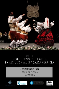 cartel da Asociación Cultural Xacarandaina