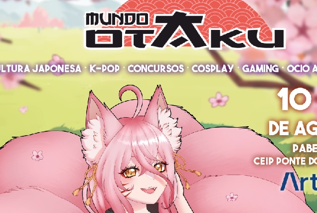 Imaxe do cartel de 'Mundo Otaku' en Arteixo