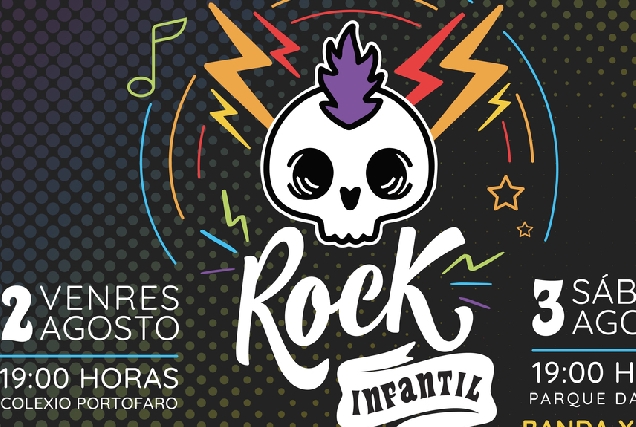 cartel rock infantil de cambre