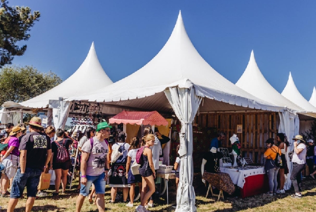 Imaxe do espazo da Deputación nunha edición anterior do Festival da Luz