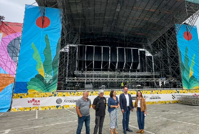 Imaxe do escenario do Recorda Fest