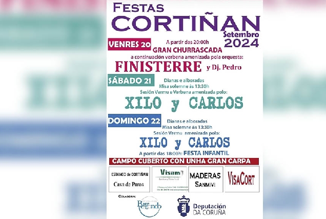 cortiñán bergondo festas