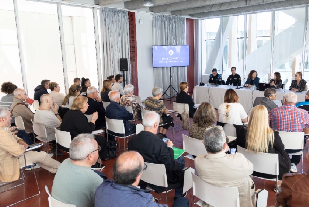 Imaxe da Mesa de Seguridade e Convivencia na Coruña