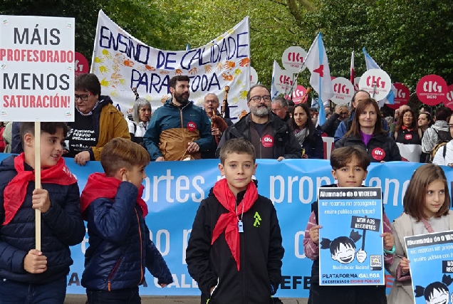 manifestación-ensino-público-Galicia