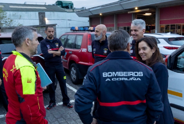 Bombeiros Coruña a Valencia