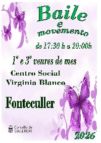 CARTEL CULLEREDO - Culleredo retoma las sesiones gratuitas de baile y movimiento para personas mayores