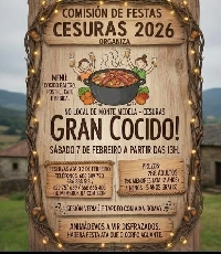 CARTEL cocido cesuras