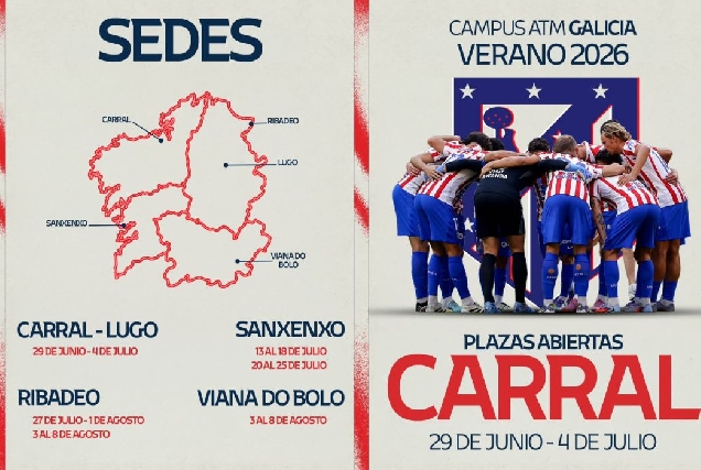 CARRAL campamento atlético madrid 2026