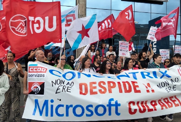 A CORUÑA folga concentrix ere