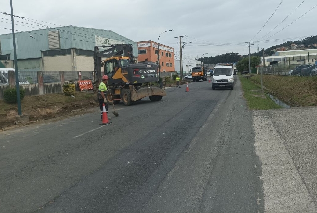 ARTEIXO senda sabón obras